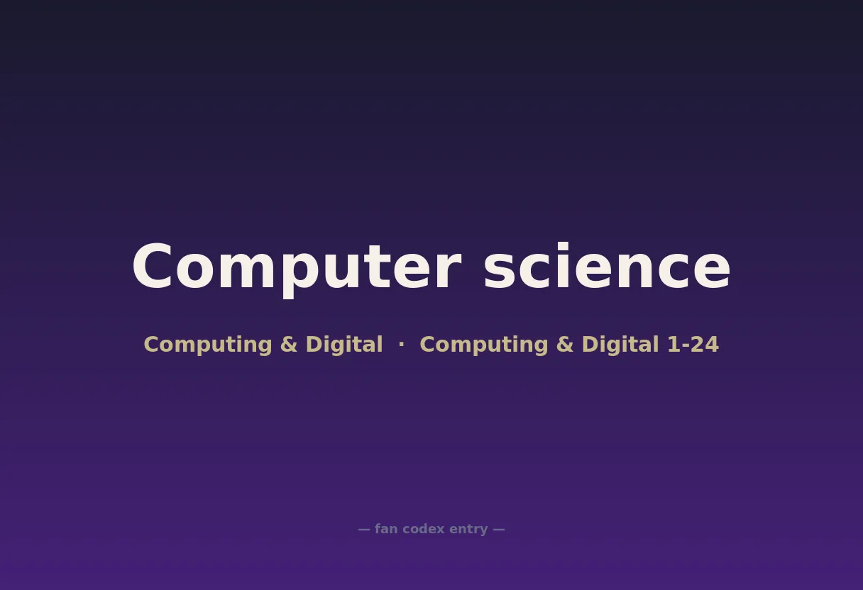 Computer science