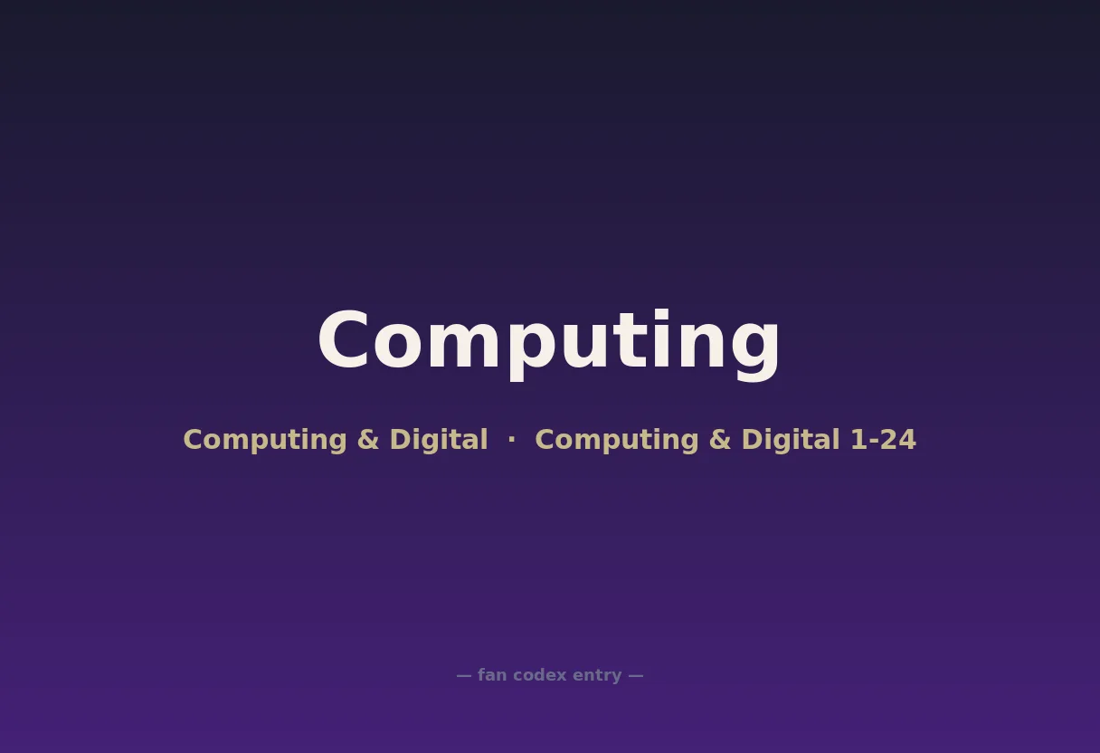 Computing